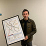 Limited editon 30 years Shed Seven Studio Music Map 1994-2024