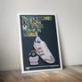 Bye Bye Badman Lyrics Quote Print