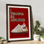 I Wanna Be Adored Lyrics Quote Print
