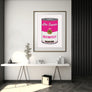 Live Forever Pop Art Print