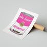 Live Forever Pop Art Print