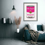 Live Forever Pop Art Print