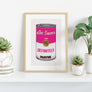 Live Forever Pop Art Print