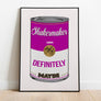 Shakermaker Pop Art Print