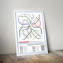 Echo and the Bunnymen Music Metro Map