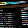 Led Zeppelin Page & Plant Studio Music Metro Map