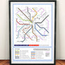 Leftfield Orb Underworld Chemical Brothers Music Metro Map