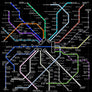 Manchester Music Icons Music Metro Map