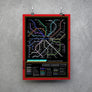 Manchester Music Icons Music Metro Map