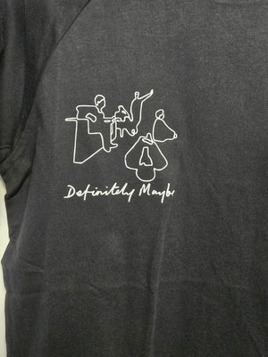 Definitely Maybe Custom T-shirt - Black