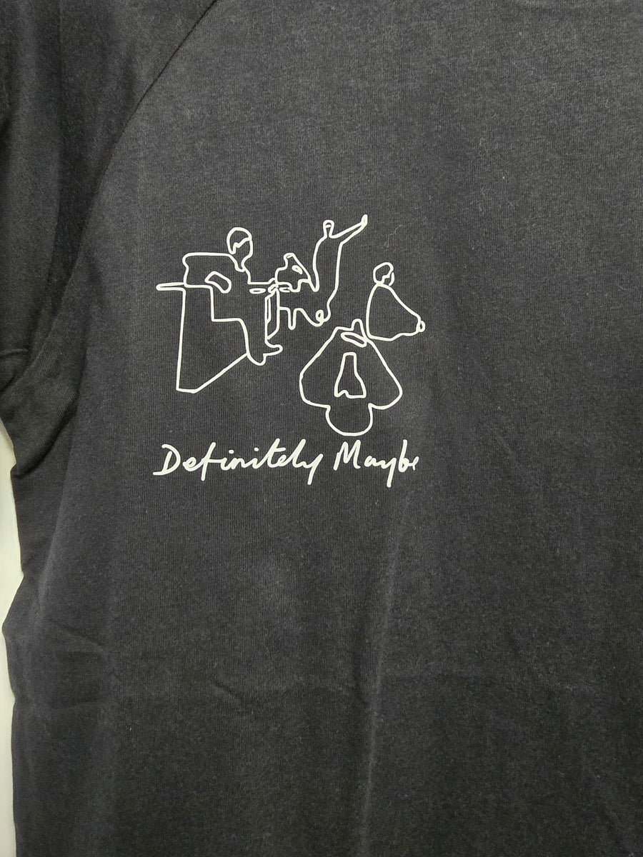 Definitely Maybe Custom T-shirt - Black