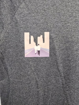 Whats The Story Morning Glory Custom T-shirt - Grey