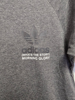 Whats The Story Morning Glory Custom T-shirt - Grey