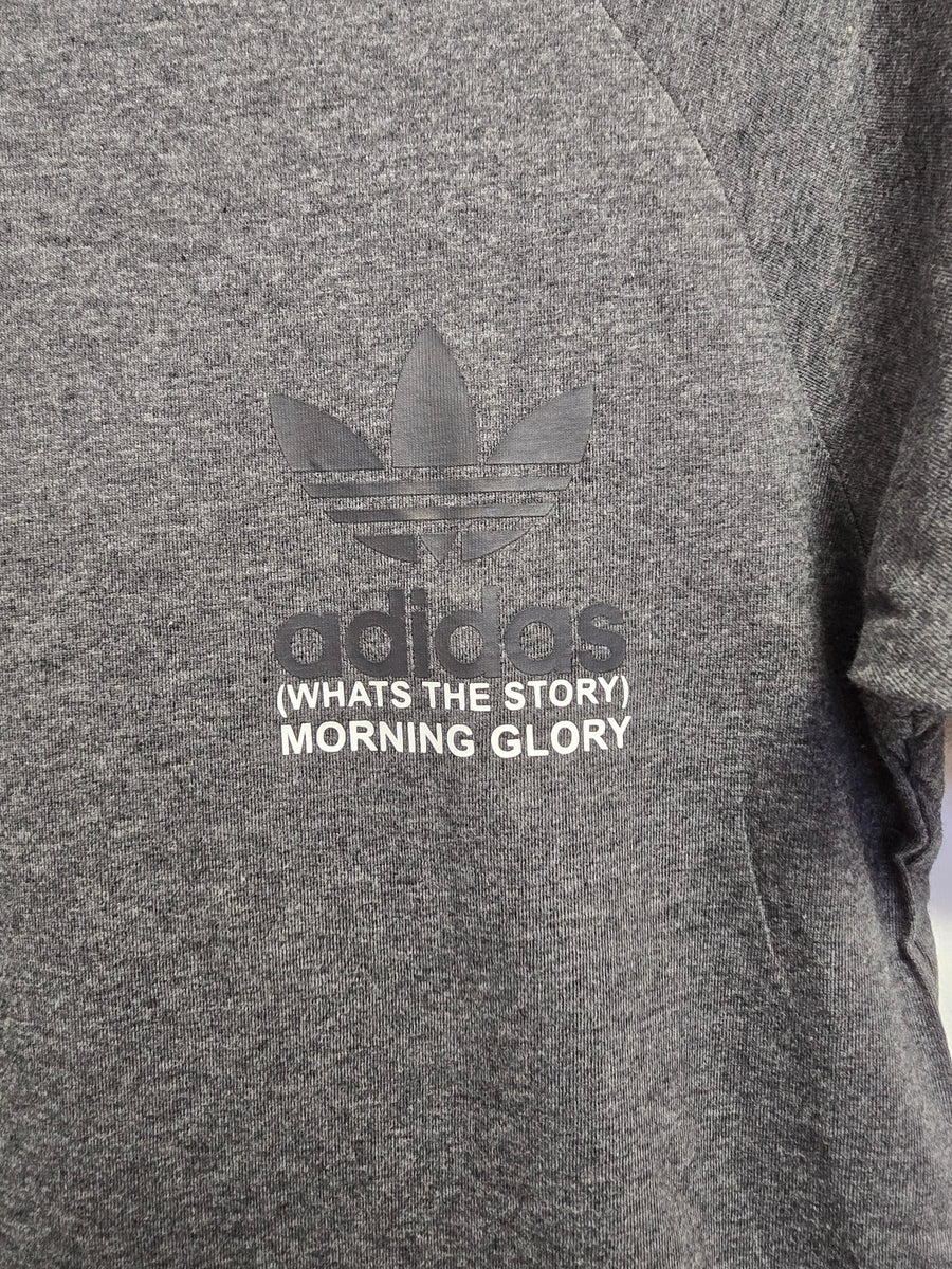Whats The Story Morning Glory Custom T-shirt - Grey