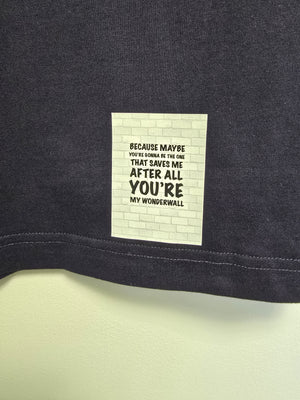 Wonderwall Custom T-shirt - Navy