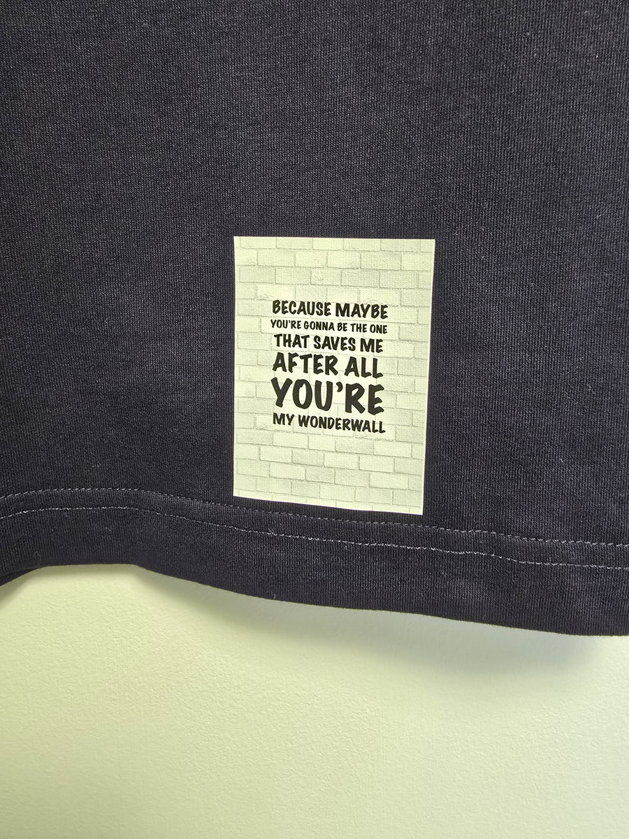 Wonderwall Custom T-shirt - Navy