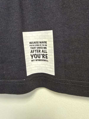 Wonderwall Custom T-shirt - Black