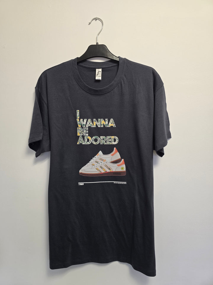 I Wanna Be Adored Lyrics T-shirt - XL Grey