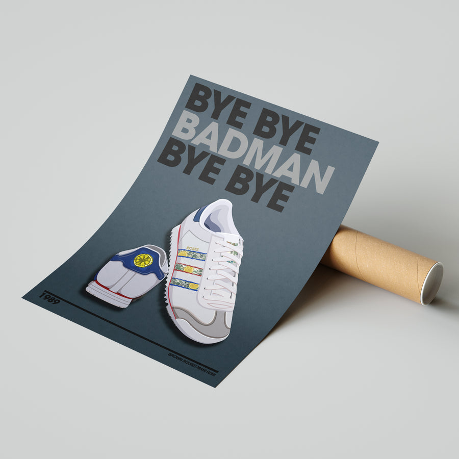 Bye Bye Badman Lyrics Quote Print