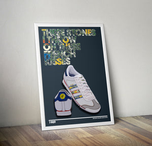 Bye Bye Badman Lyrics Quote Print