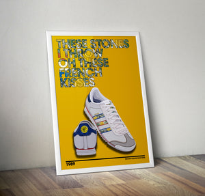 Bye Bye Badman Lyrics Quote Print