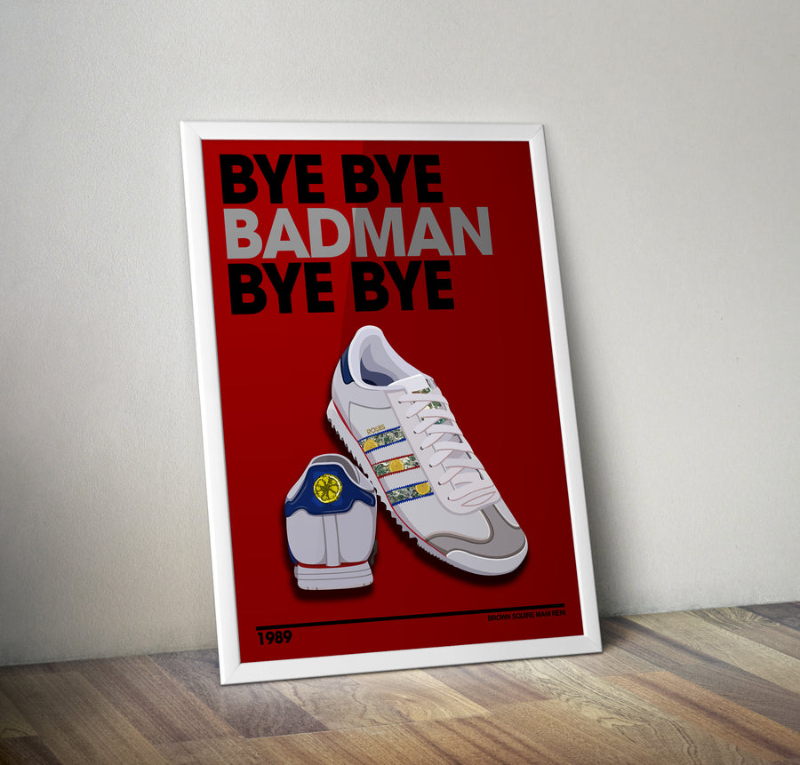 Bye Bye Badman Lyrics Quote Print