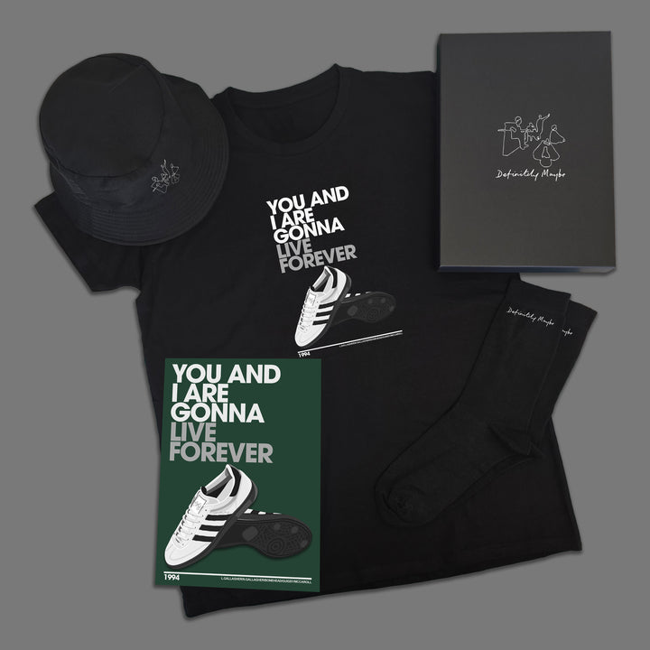 Live forever Lyrics Box Set
