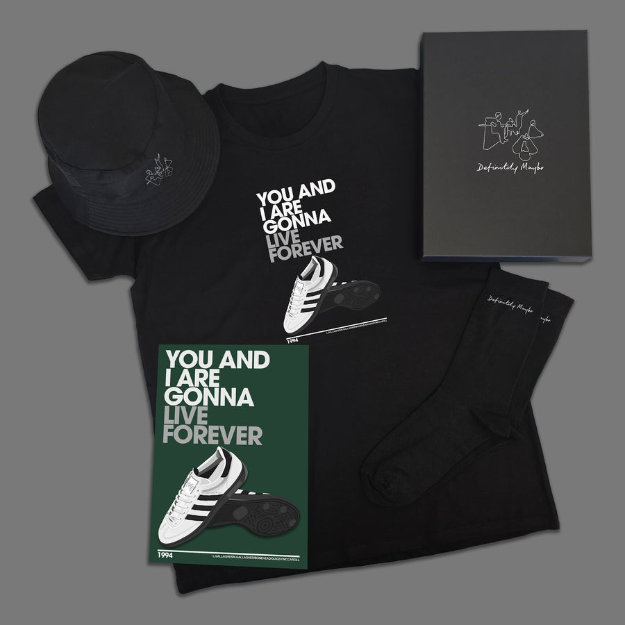 Live forever Lyrics Box Set