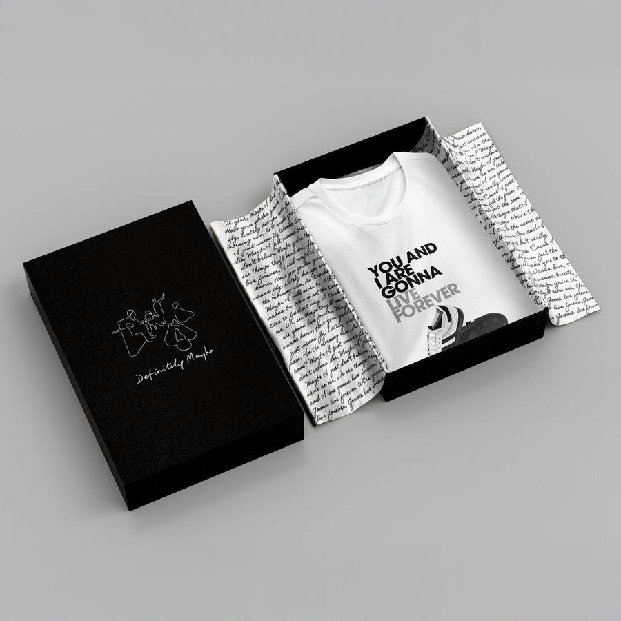 Live forever Lyrics Box Set