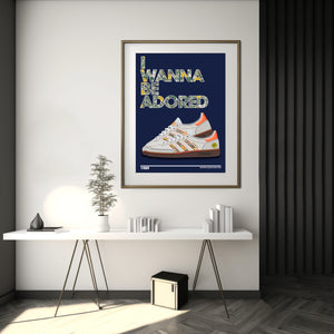 I Wanna Be Adored Lyrics Quote Print
