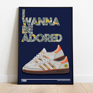 I Wanna Be Adored Lyrics Quote Print