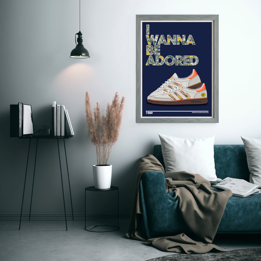 I Wanna Be Adored Lyrics Quote Print