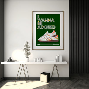 I Wanna Be Adored Lyrics Quote Print