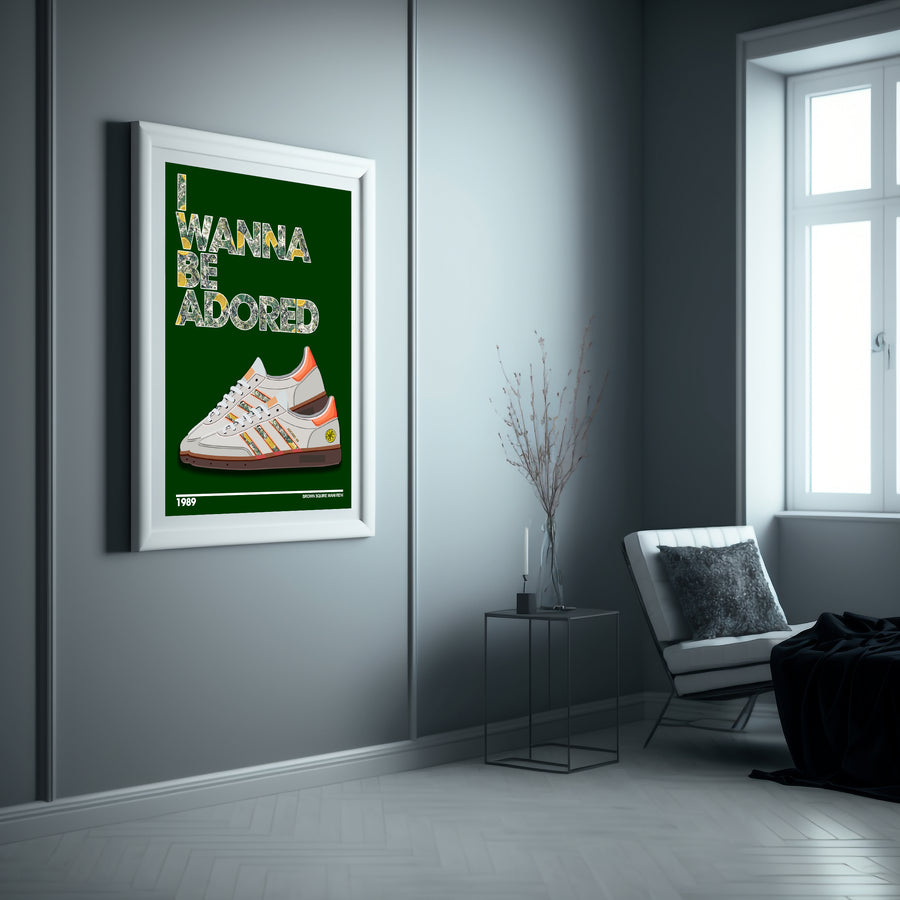 I Wanna Be Adored Lyrics Quote Print