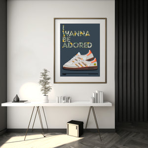 I Wanna Be Adored Lyrics Quote Print