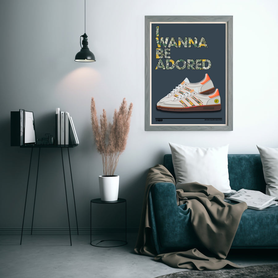 I Wanna Be Adored Lyrics Quote Print