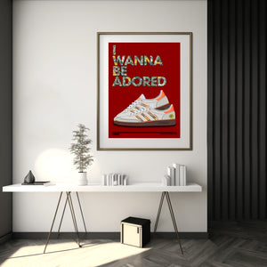 I Wanna Be Adored Lyrics Quote Print