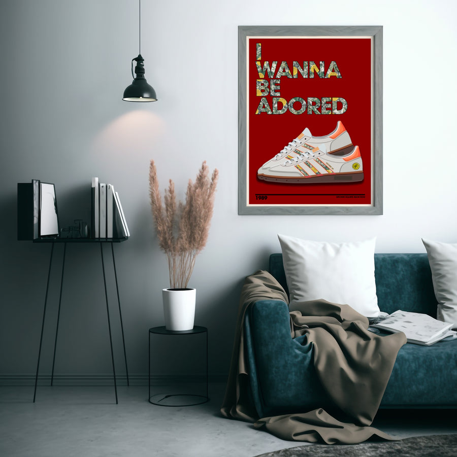 I Wanna Be Adored Lyrics Quote Print