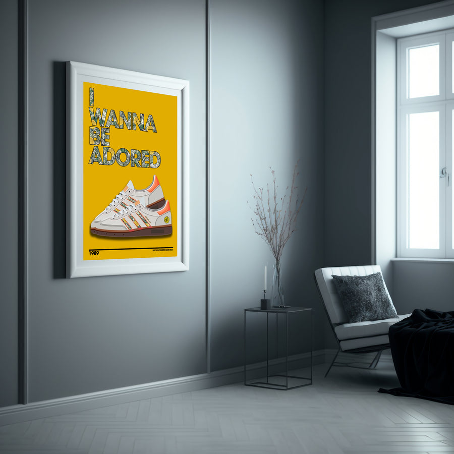I Wanna Be Adored Lyrics Quote Print