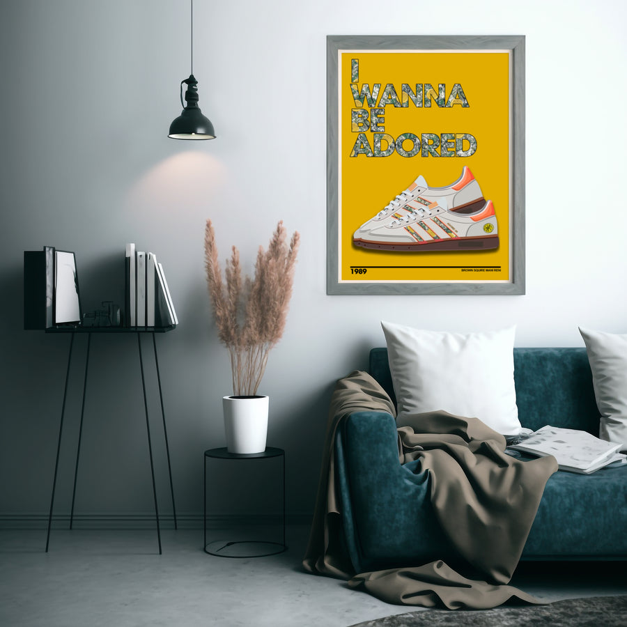 I Wanna Be Adored Lyrics Quote Print