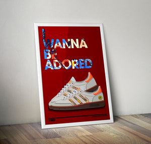 I Wanna Be Adored Lyrics Quote Print