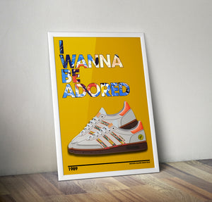 I Wanna Be Adored Lyrics Quote Print