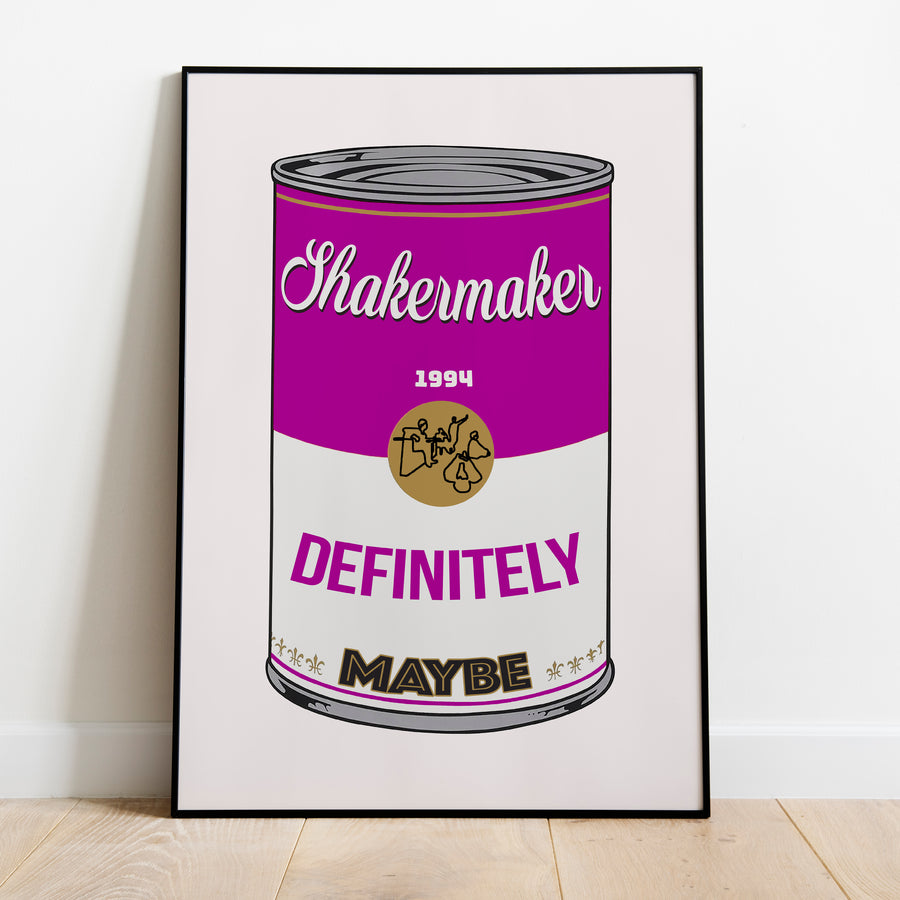 Shakermaker Pop Art Print
