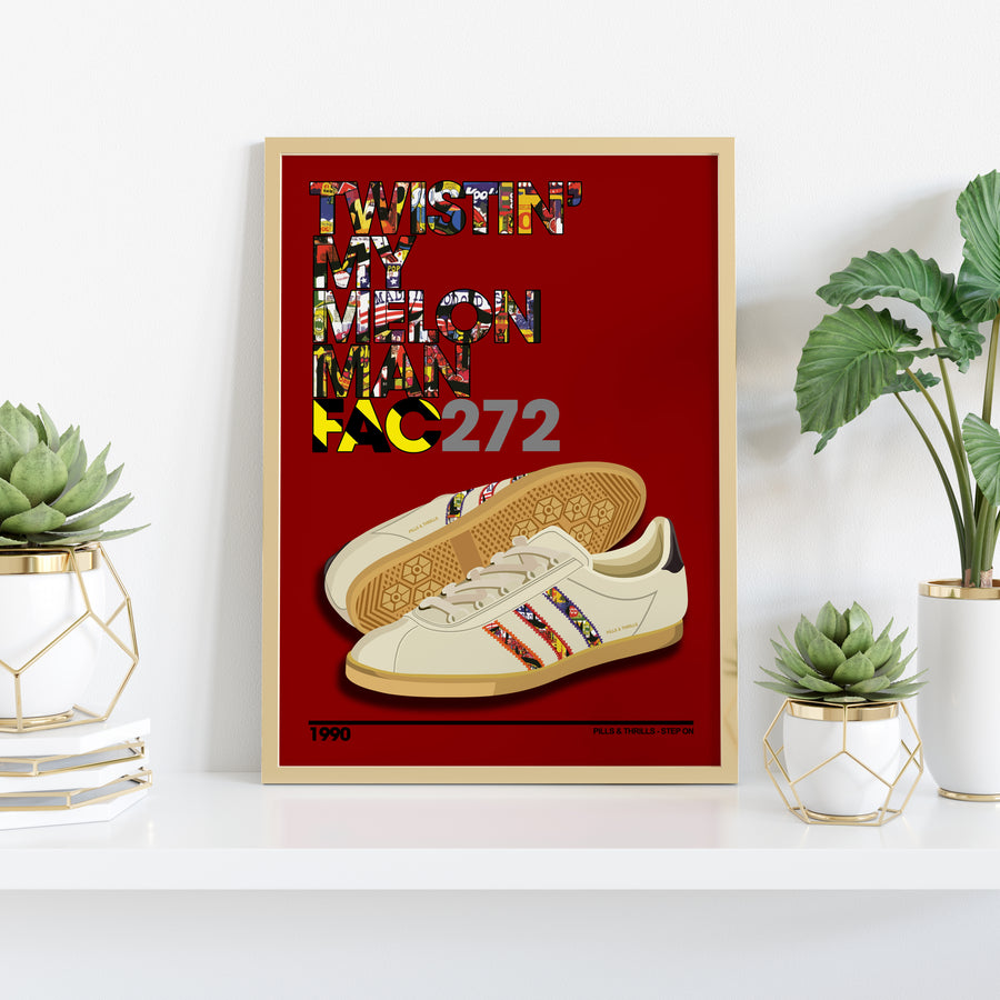 Step On Lyrics Quote Print