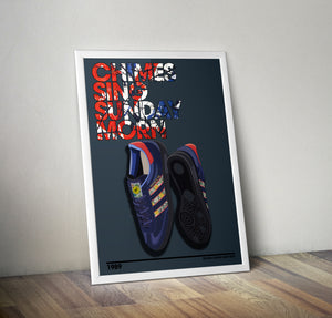 Waterfall Lyrics Quote Print