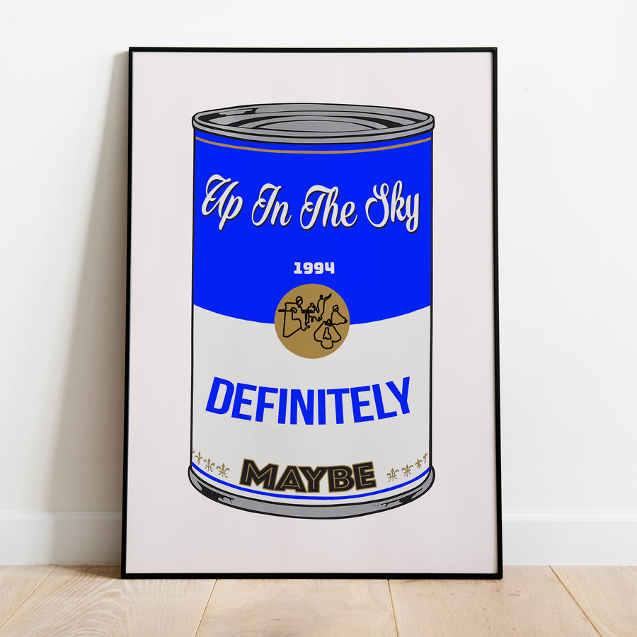 Up In The Sky Pop Art Print