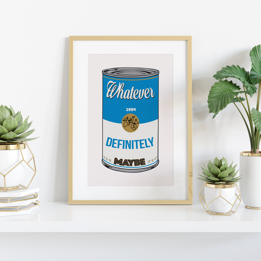 Whatever Pop Art Print