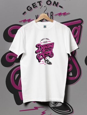 Dancing Shoes Custom Ladies T-shirt