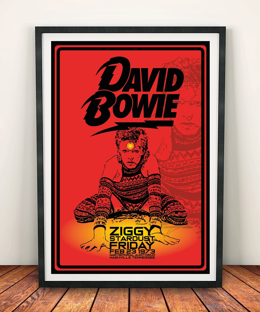 David Bowie 'Ziggy Stardust' Print