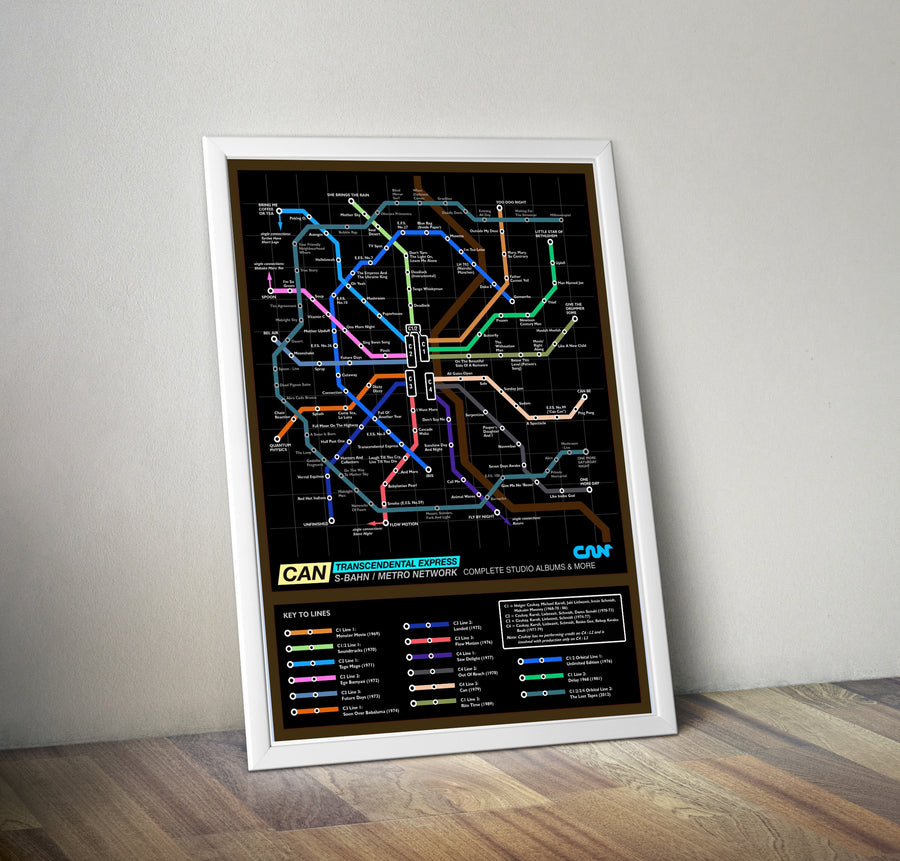 CAN Music Metro Map